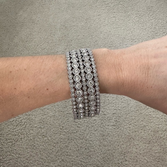 Express silver bangles - Picture 2 of 2